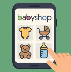 تطبيق بيبي شوب للجوال